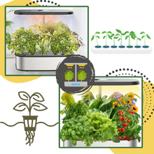 Load image into Gallery viewer, Giardino Idroponico con 12 Capsule per Piante - Ozerty
