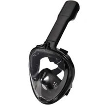 Load image into Gallery viewer, Maschera da snorkeling con vista panoramica a 180° -Nero/BambiniNero/AdolescentiNero/Adulti - Ozerty