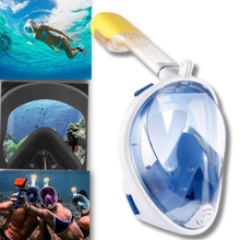 Load image into Gallery viewer, Maschera da snorkeling con vista panoramica a 180° - Ozerty