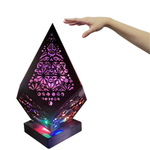 Load image into Gallery viewer, Lampada da terra a LED in stile boemo