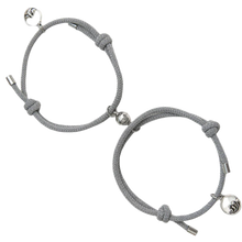 Load image into Gallery viewer, Set di 2 braccialetti magnetici per coppie