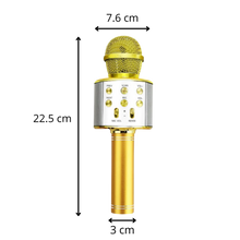 Load image into Gallery viewer, Microfono karaoke bluetooth senza fili - Ozerty