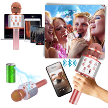 Load image into Gallery viewer, Microfono karaoke bluetooth senza fili - Ozerty