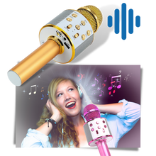 Load image into Gallery viewer, Microfono karaoke bluetooth senza fili - Ozerty