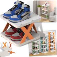 Load image into Gallery viewer, Scaffale organizzatore di scarpe multistrato - Ozerty