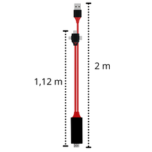 Load image into Gallery viewer, Cavo adattatore HDMI per telefoni e tablet - Ozerty