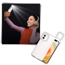 Load image into Gallery viewer, Custodia per telefono con luce ad anello a LED - Ozerty