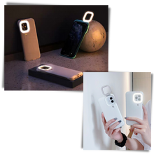 Load image into Gallery viewer, Custodia per telefono con luce ad anello a LED - Ozerty