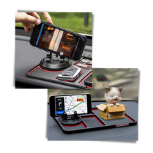 Load image into Gallery viewer, Cuscinetto antiscivolo e supporto per telefono per auto - Ozerty