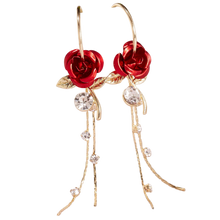 Load image into Gallery viewer, Orecchini con nappe rosa - Ozerty