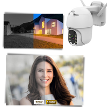 Load image into Gallery viewer, Telecamera esterna a energia solare