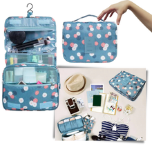 Load image into Gallery viewer, Borsa per cosmetici da viaggio