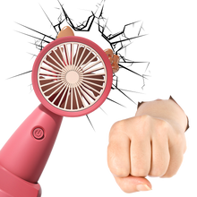 Load image into Gallery viewer, Mini ventilatore USB con supporto per telefono