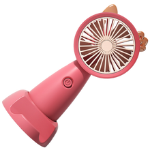 Load image into Gallery viewer, Mini ventilatore USB con supporto per telefono