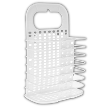 Load image into Gallery viewer, Cesto da bucato pieghevole in plastica montabile a parete - Ozerty