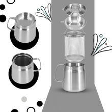 Load image into Gallery viewer, Pentola per friggere in acciaio inox 2 in 1 - Ozerty