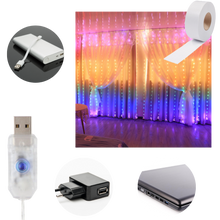 Load image into Gallery viewer, Luci fatate per tende con telecomando - Ozerty