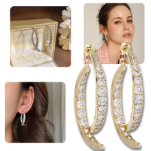 Load image into Gallery viewer, Orecchini a croce in argento/oro - Ozerty