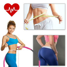 Load image into Gallery viewer, Hula hoop fitness imbottito regolabile