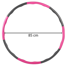 Load image into Gallery viewer, Hula hoop fitness imbottito regolabile