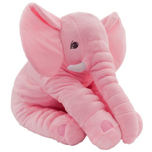 Load image into Gallery viewer, Cuscino grande di peluche di elefante - Ozerty