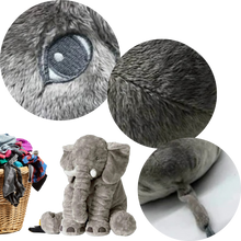 Load image into Gallery viewer, Cuscino grande di peluche di elefante - Ozerty