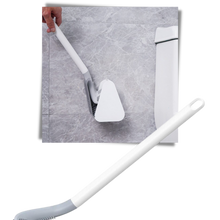 Load image into Gallery viewer, Scopino da toilette con manico lungo e base a muro - Ozerty