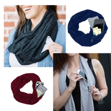 Load image into Gallery viewer, Calda sciarpa con tasca nascosta - Ozerty