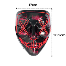 Load image into Gallery viewer, Maschera LED al neon - Ozerty