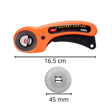 Load image into Gallery viewer, Taglierina a rullo per tessuti con cinque lame da 45 mm - Ozerty