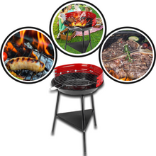 Load image into Gallery viewer, GRIGLIA A CARBONE BBQ ROTONDA PORTATILE - Ozerty
