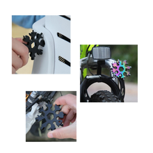 Load image into Gallery viewer, Multiutensile a fiocco di neve in acciaio inossidabile 18-in-1 - Ozerty