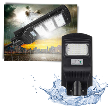 Load image into Gallery viewer, LED per esterni a energia solare con rilevamento del movimento - Ozerty
