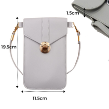 Load image into Gallery viewer, Borsa a tracolla per telefono touchscreen - Ozerty