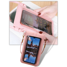 Load image into Gallery viewer, Borsa a tracolla per telefono touchscreen - Ozerty