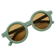 Load image into Gallery viewer, Occhiali da sole rotondi vintage per bambini da 1 a 5 anni - Ozerty