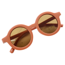Load image into Gallery viewer, Occhiali da sole rotondi vintage per bambini da 1 a 5 anni - Ozerty