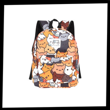 Load image into Gallery viewer, Zaino Neko Atsume stravagante - Ozerty