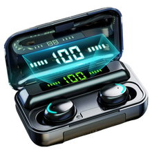 Load image into Gallery viewer, Auricolari Bluetooth con scatola di ricarica della batteria - Ozerty