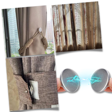 Load image into Gallery viewer, Clip per tende magnetiche anti-perdita - Ozerty