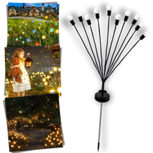 Load image into Gallery viewer, Luci Solari LED da Esterno Impermeabili Automatiche - Ozerty, Luci elettriche del giardino a fuoco d'artificio - Ozerty