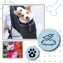 Load image into Gallery viewer, Zaino traspirante per cani - Ozerty