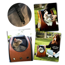 Load image into Gallery viewer, Zaino da viaggio per gatti - Ozerty