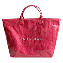 Load image into Gallery viewer, Borsa Tote Impermeabile -Rosso rosato - Ozerty