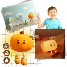Load image into Gallery viewer, Deliziosa Lampada Notturna a Forma di Zucca Triste - Ozerty