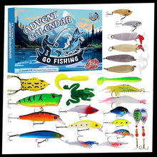 Load image into Gallery viewer, Calendario dell'Avvento della Pesca - Ozerty