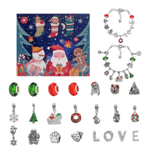 Load image into Gallery viewer, Calendario dell'Avvento 24 Giorni con Gioielli Fai-da-Te -Amore - Ozerty