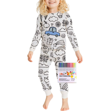 Load image into Gallery viewer, Pigiama Doodle Dream -Giorno bellissimo - Ozerty