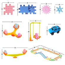 Load image into Gallery viewer, Blocchi da costruzione educativi a doppio funzionamento - Ozerty
