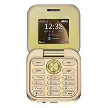 Load image into Gallery viewer, Telefono cellulare pieghevole Dual Sim piccolo -I17 Pro/Oro - Ozerty